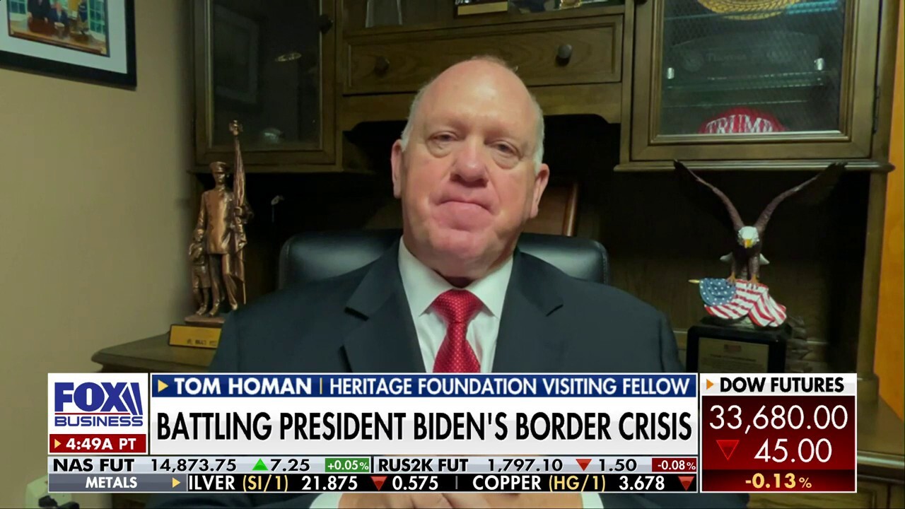 Tom Homan: Border crisis is the 'biggest national security failure I've seen since 9/11'