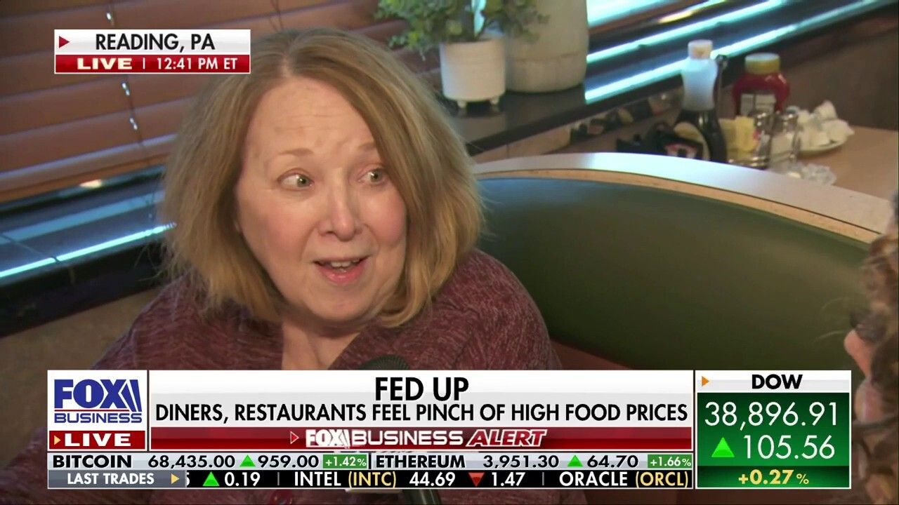 FOX Business' Madison Alworth speaks to diners in Reading, Pennsylvania, who are still feeling sticker shock.
