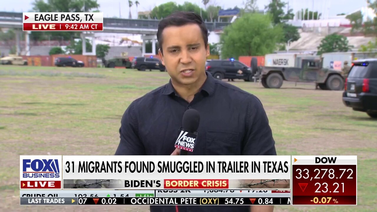 31 migrants reportedly found being smuggled in trailer in Texas