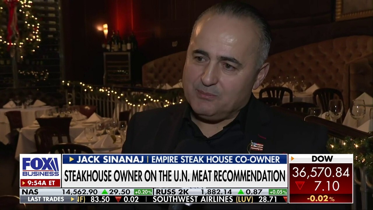 Steakhouse owner slams UN push to reduce American meat consumption: 'Forced' to survive