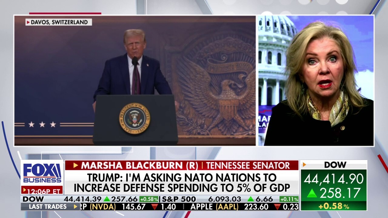 Sen. Marsha Blackburn, R-Tenn., joins ‘Fox Business Live’ to discuss the future of foreign policy under the Trump administration.