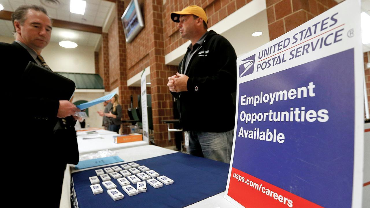 US economy adds jobs for record 100 straight months