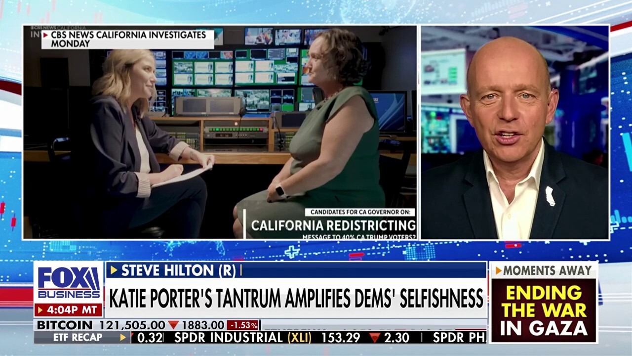 California GOP gubernatorial candidate Steve Hilton: ‘Katie Porter is the Democratic Party’