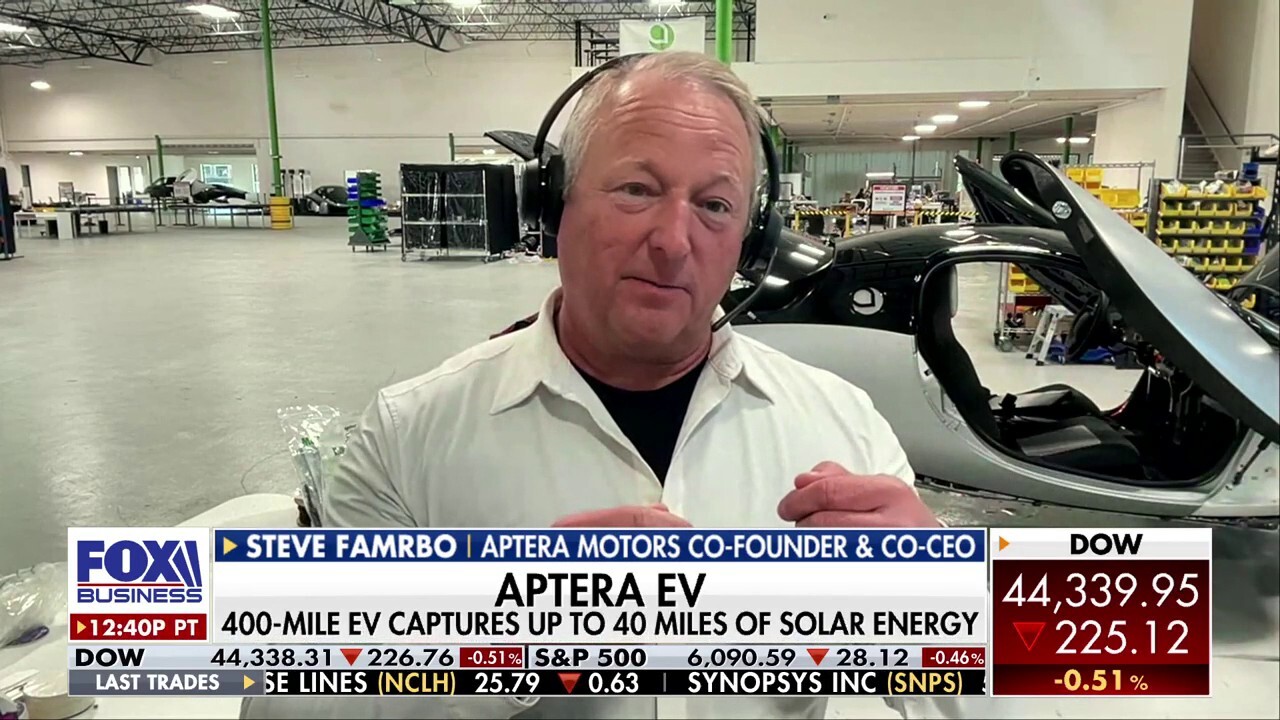 Aptera Motors co-founder and co-CEO Steve Fambro breaks down how the vehicle works on 'The Claman Countdown.'