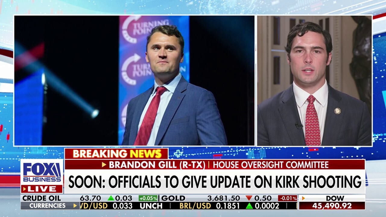 Rep. Brandon Gill calls Charlie Kirk a 'hero' following his death in a shooting at Utah Valley University