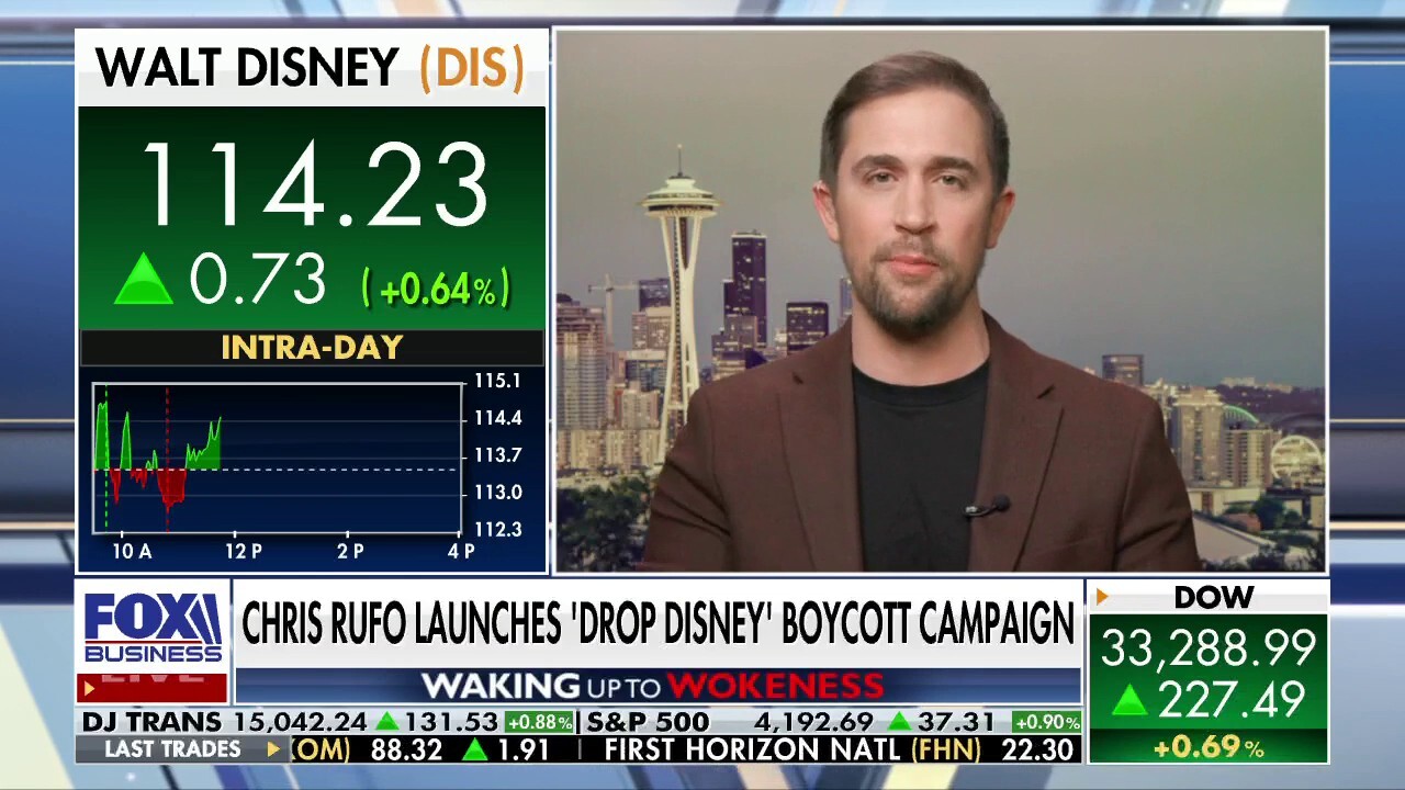 Chris Rufo on ‘Drop Disney’ campaign: Companies will keep traveling further left