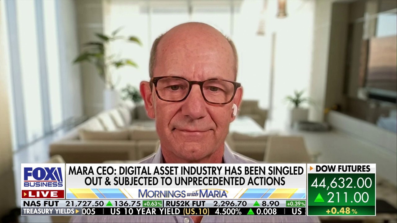 MARA CEO Fred Thiel weighs in on MARA getting debanked, the digital currency industry and President Donald Trump's efforts to make the U.S. the 'crypto capitol of the world.'