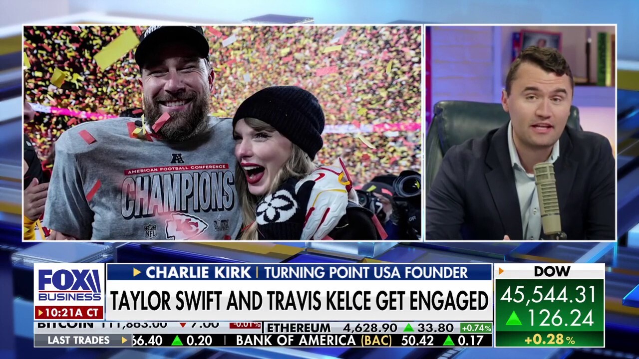 Taylor Swift celebrating marriage and children is 'awesome': Charlie Kirk