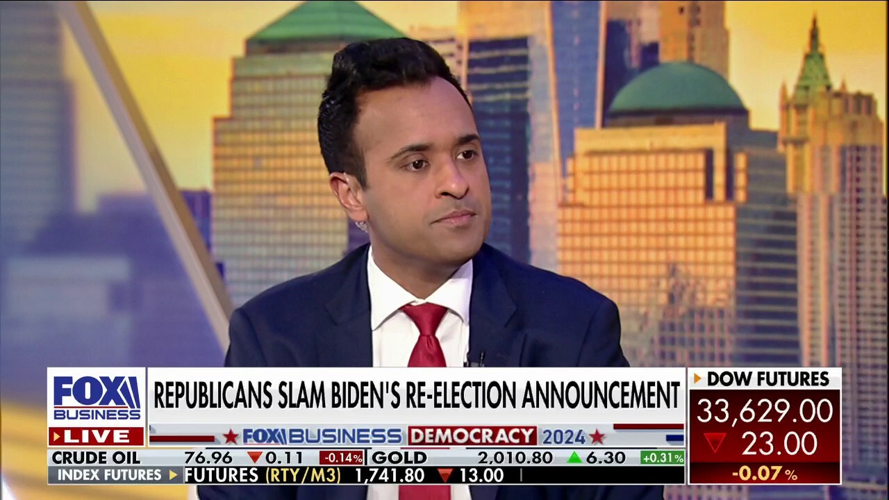 Biden is the 'frontman' driving the administrative class' agenda: Vivek Ramaswamy