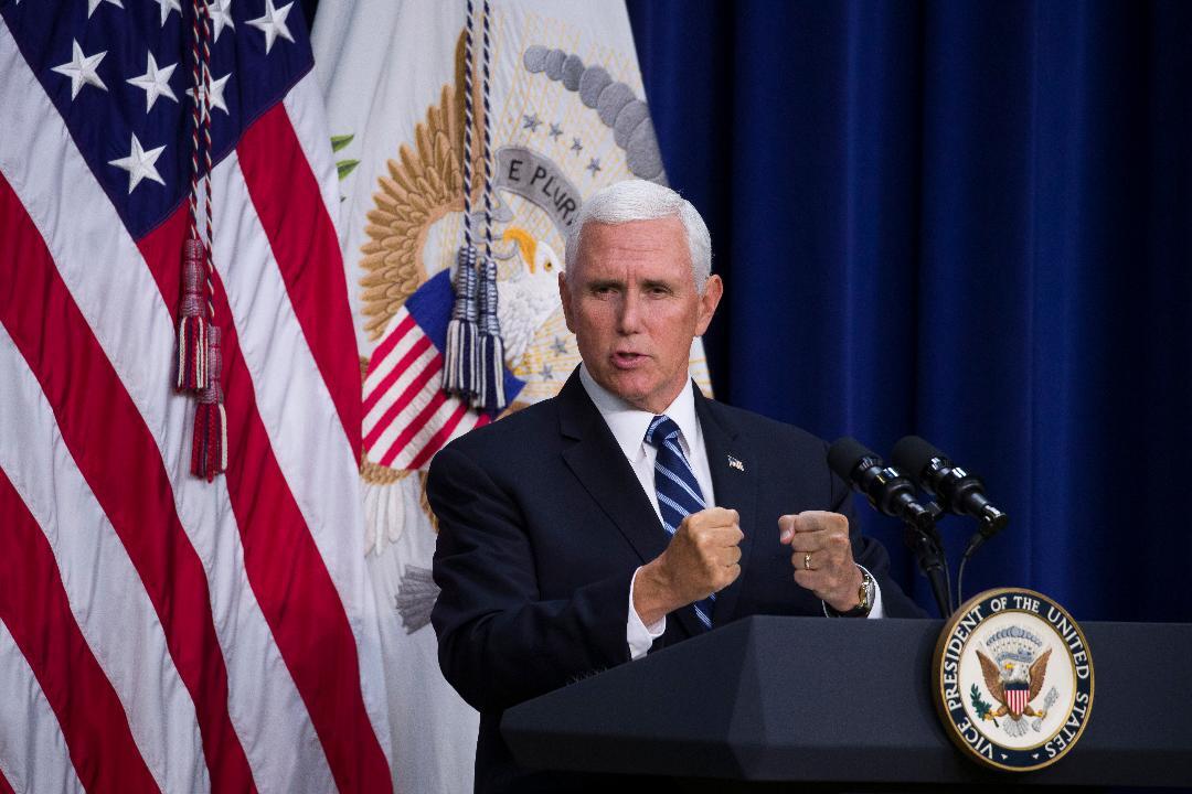VP Pence: We are imposing new punishing sanctions on Iran