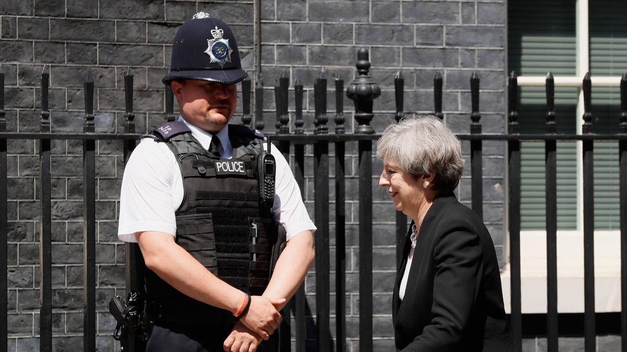 London terror attacks reduce confidence in British PM