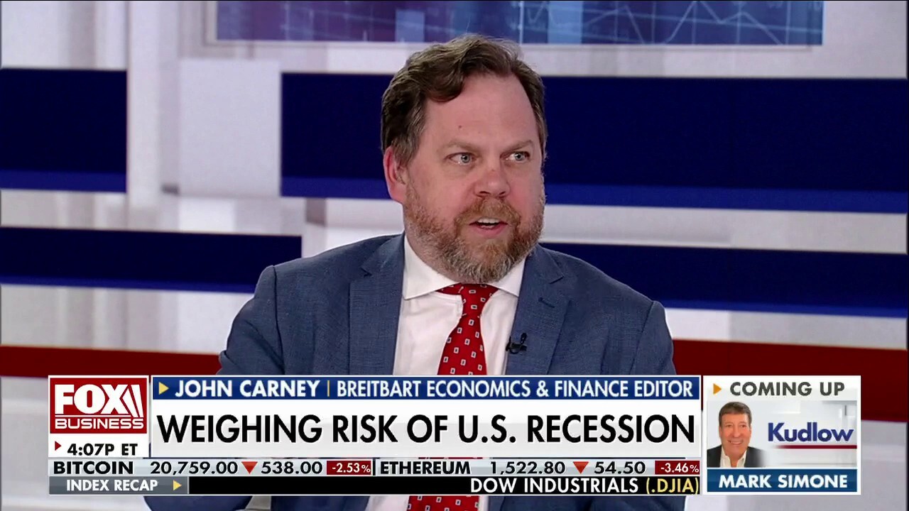 John Carney: We are seeing a slide towards recession happening across the economy