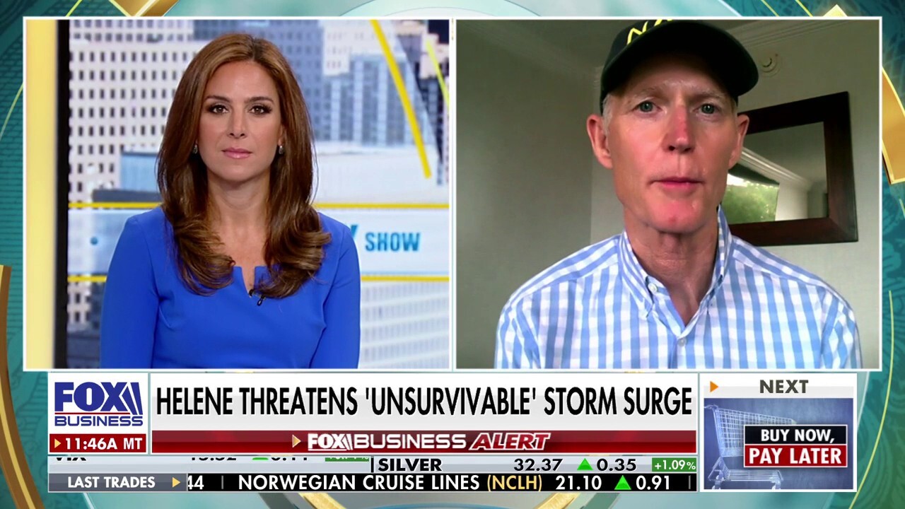 Hurricane Helene's storm surge is what's 'unprecedented': Sen. Rick Scott