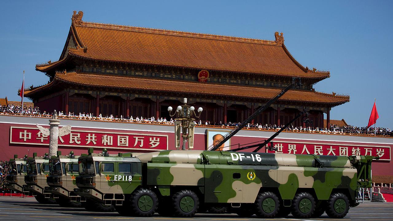 China has been configuring their military to attack US for decades ...