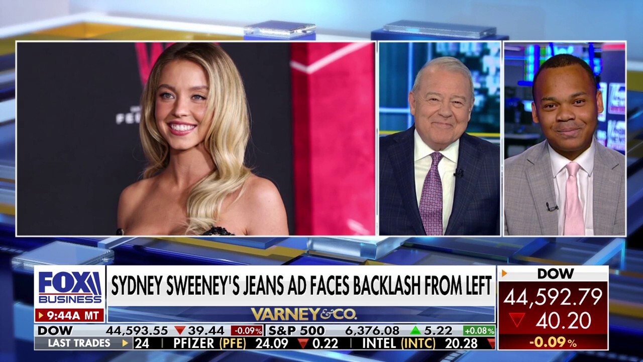 GOP Youth Advisory Council Co-Chair C.J. Pearson discusses the controversy surrounding the American Eagle advertisement featuring Sydney Sweeney on ‘Varney & Co.’