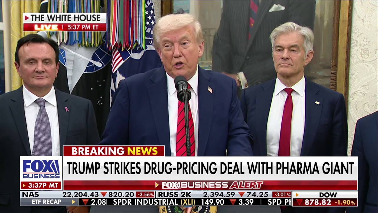 Trump announces drug-pricing deal with AstraZeneca