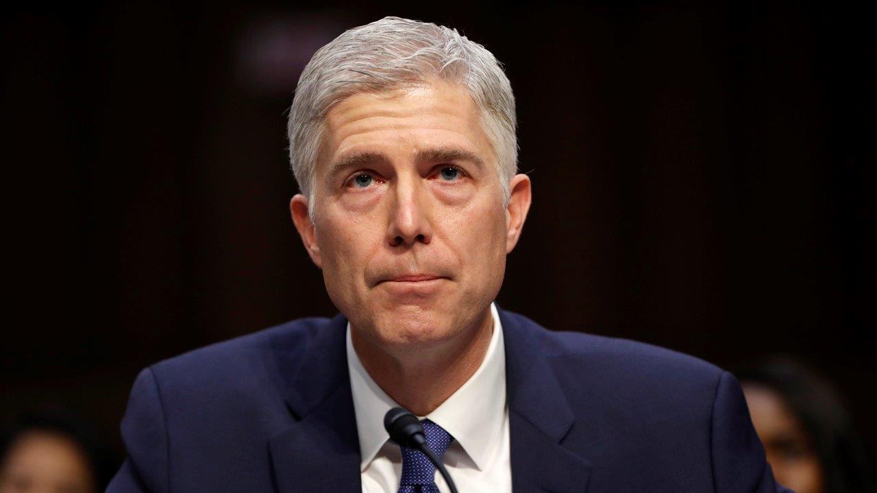Gorsuch fires back at Democrats