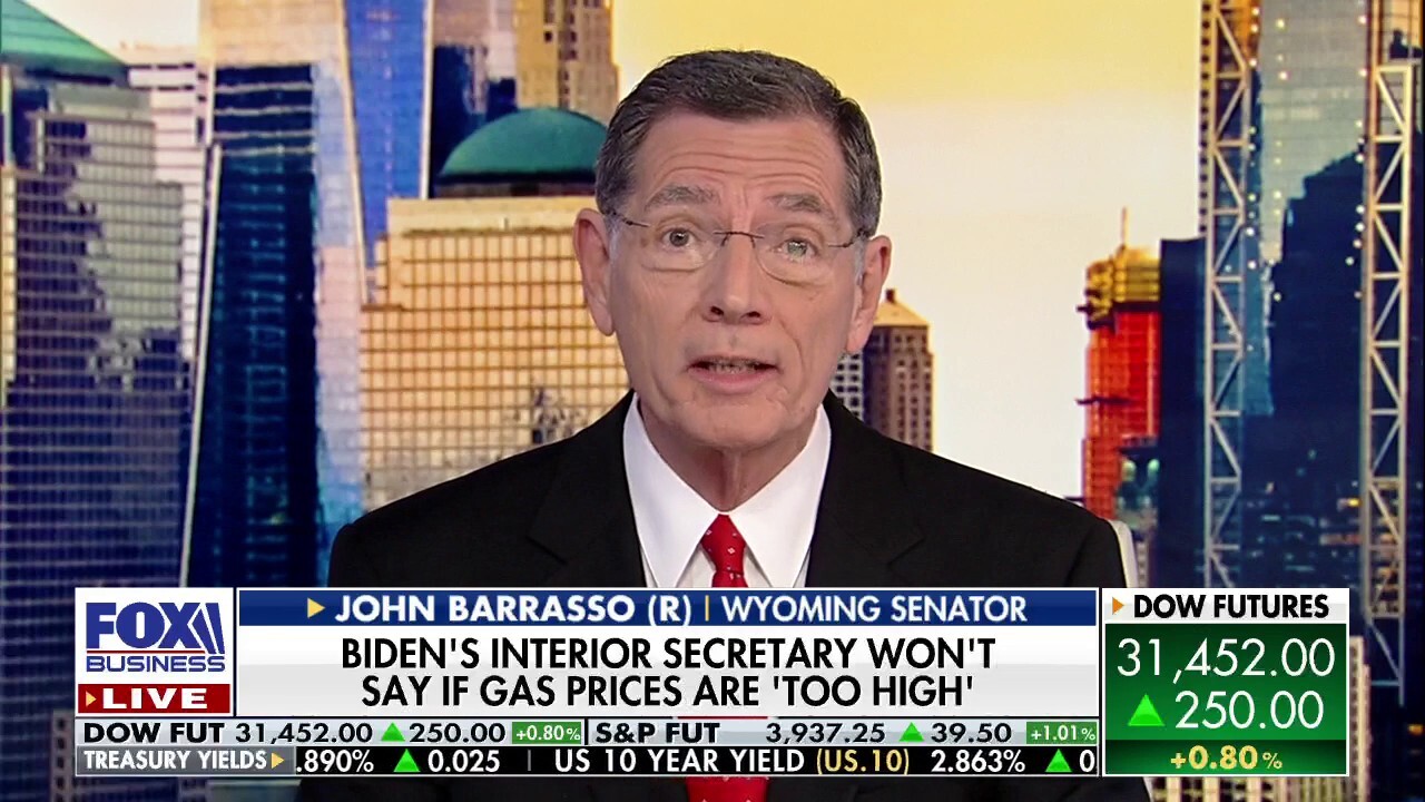  Sen. John Barrasso, R-Wyo., weighs in on the impact record-high energy prices has on the American people.