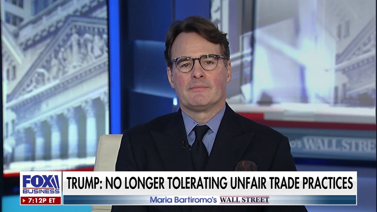 Bullseye American Ingenuity Fund portfolio manager Adam Johnson breaks down President Donald Trump’s tariff plans and evaluates economic data from the week on ‘Maria Bartiromo’s Wall Street.’