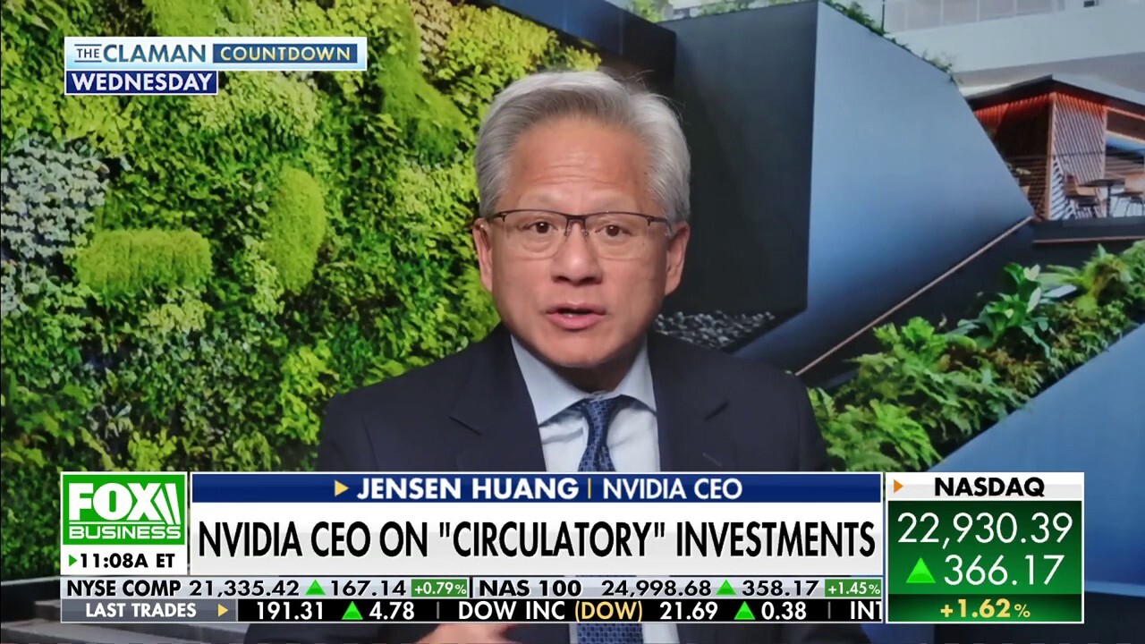 Nvidia CEO Jensen Huang says the real artificial intelligence boom is only beginning as Big Tech races to secure record-breaking investments.