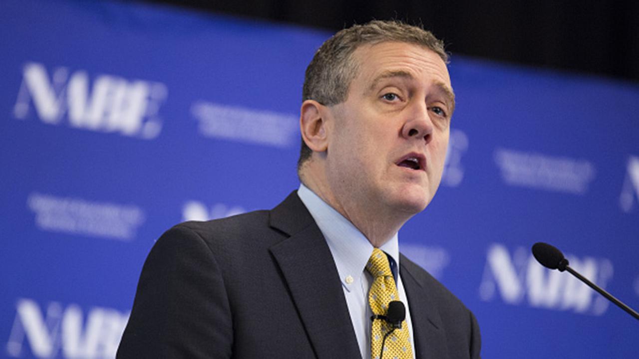 Unemployment to be under double-digits by end of year: Fed's Bullard 