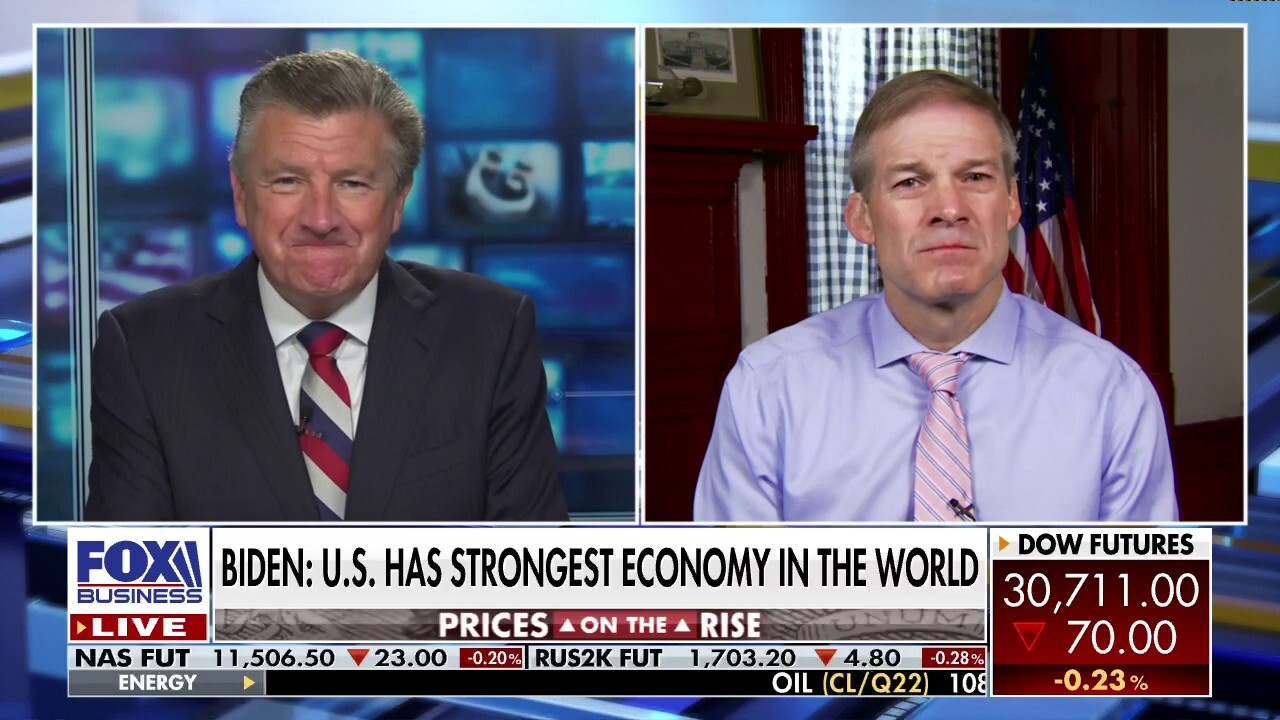 Rep. Jordan: Everything costs more because of Joe Biden