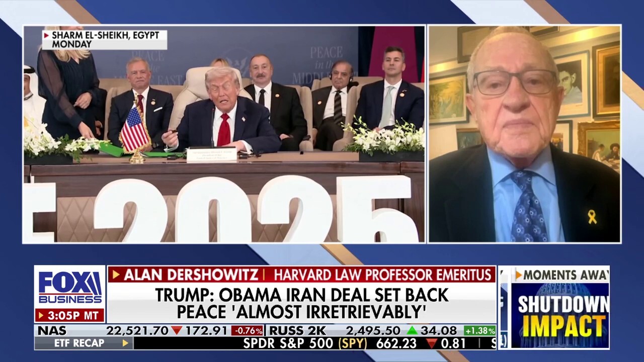 When Israel and the US act together, nobody can stop them, says Alan Dershowitz