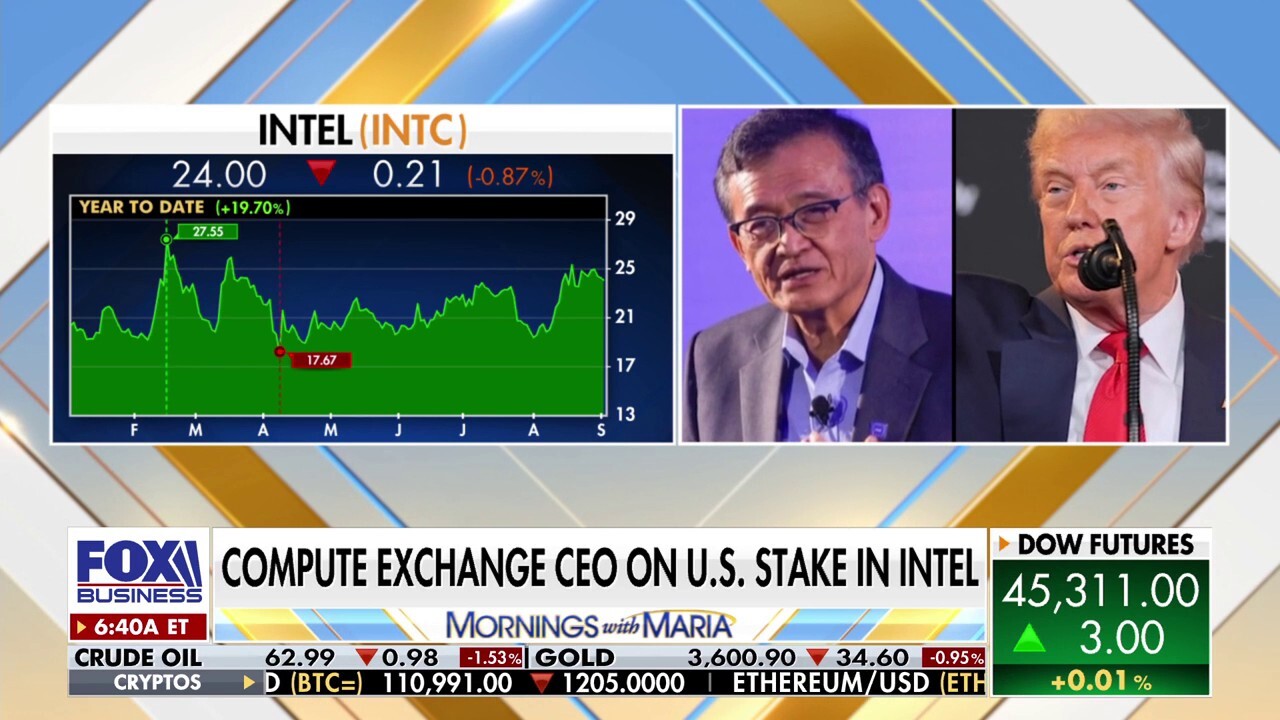 Tech expert touts Trump and Intel's multibillion dollar deal: 'This is great for the US'