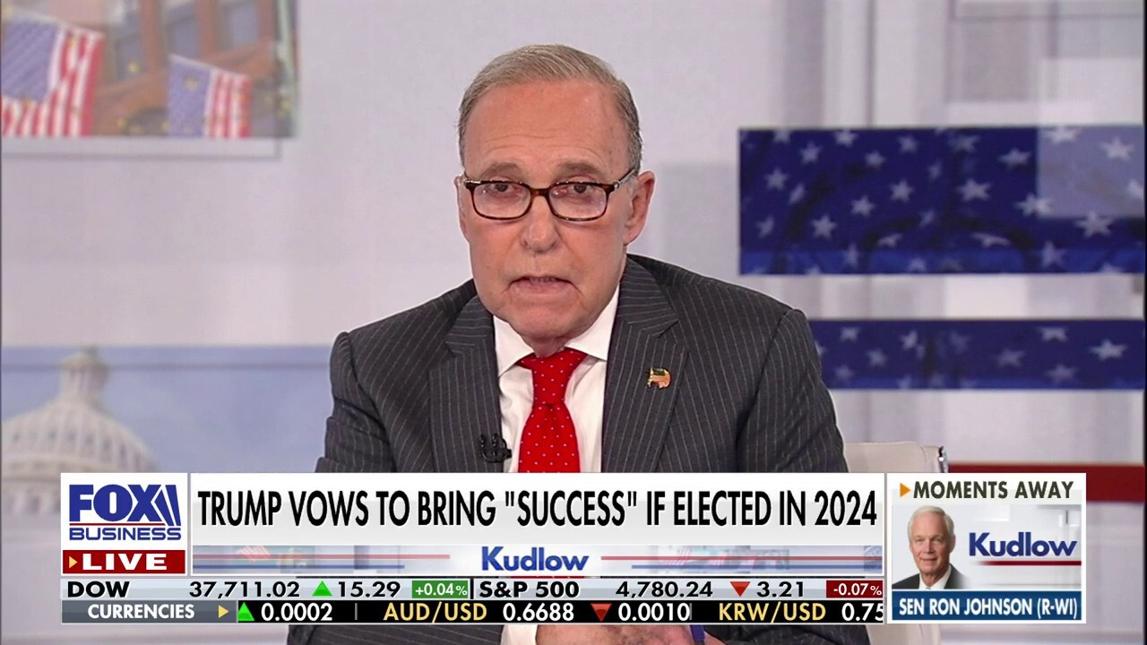 Fox Business host Larry Kudlow reacts to key moments in the Trump town hall on 'Kudlow.'