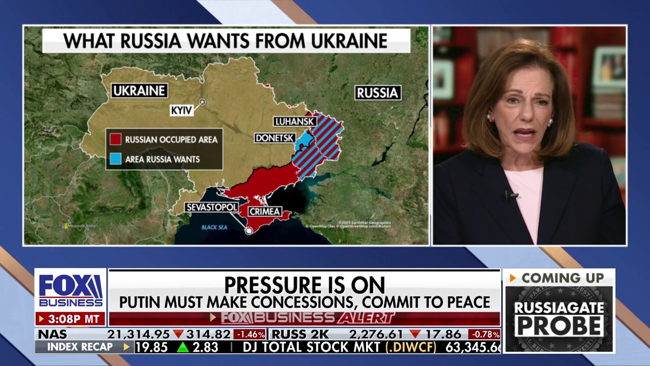 Putin bringing economic leaders to Alaska signals he may seek US help with Russia’s sinking economy, says national security adviser