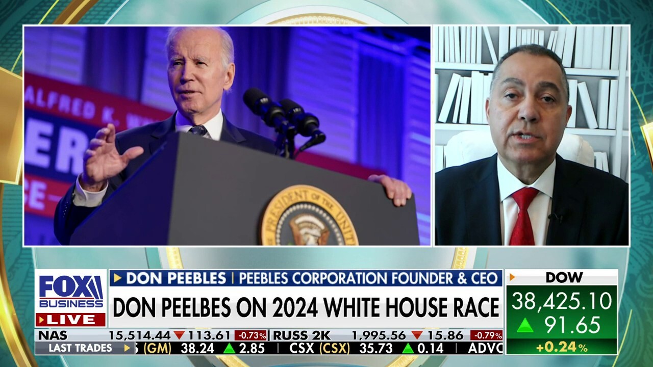 Biden hasn't done enough to promote opportunities for entrepreneurs: Don Peebles