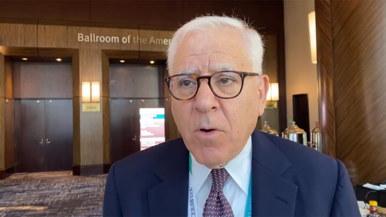 Renewable energy "not ready yet," Carlyle Group co-founder David Rubenstein tells FOX Business at Houston's CERAWeek conference March 10, 2022.