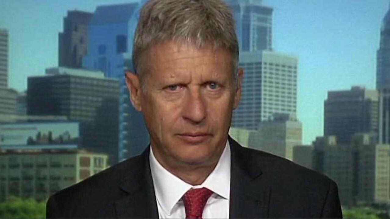 Gary Johnson's plan to get on the debate stage