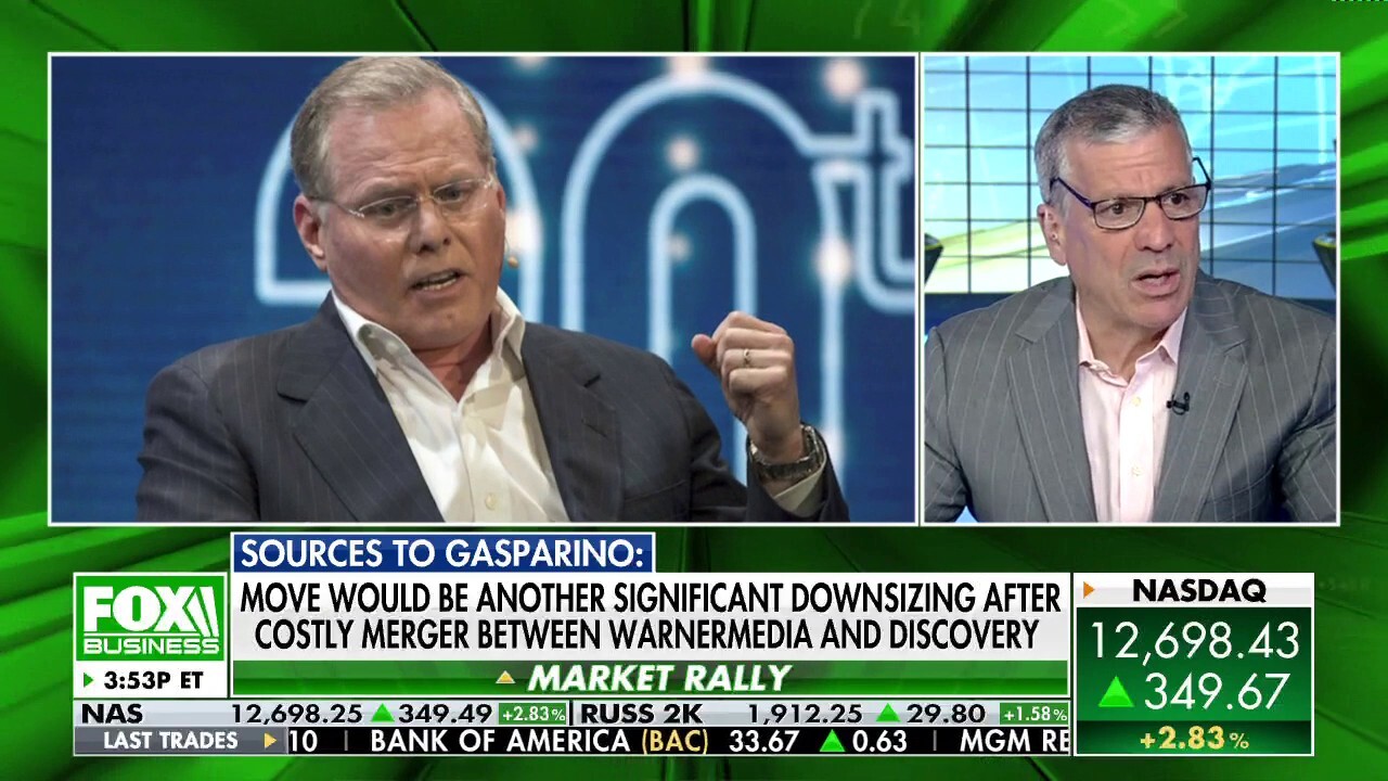 Fox News senior correspondent Charlie Gasparino scoops Warner Brothers Discovery CEO David Zaslav reportedly planning a major restructuring on 'The Claman Countdown.'
