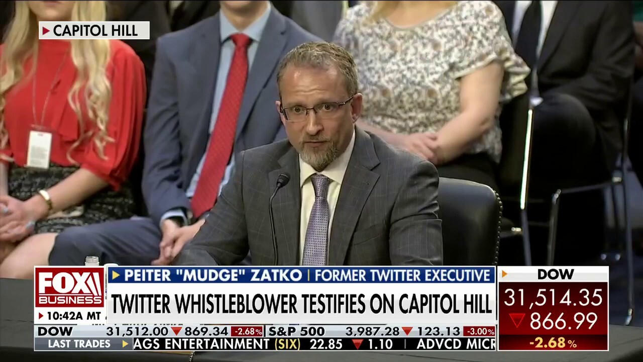 Twitter whistleblower testifies at the Capitol