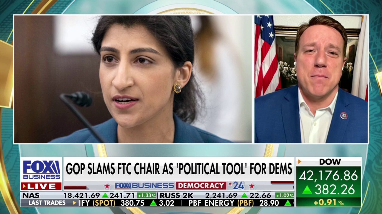 GOP rep blasts FTC Chair Lina Khan: 'Nobody's been this partisan'