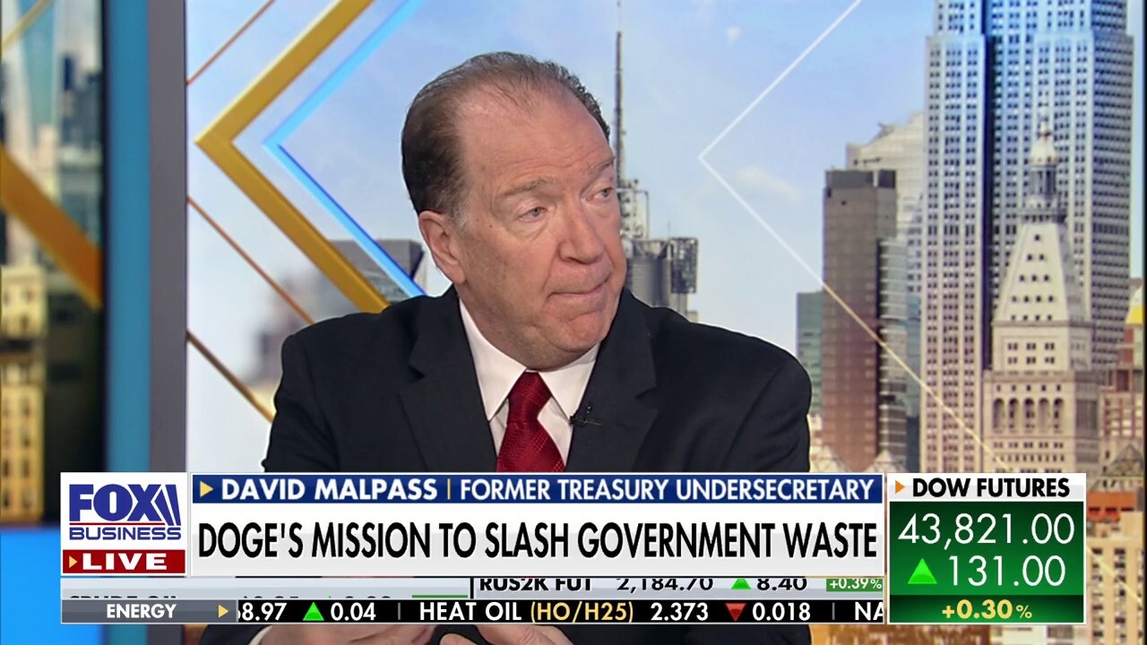 Federal government is 'doing lots of things that it doesn't have to do,' David Malpass says