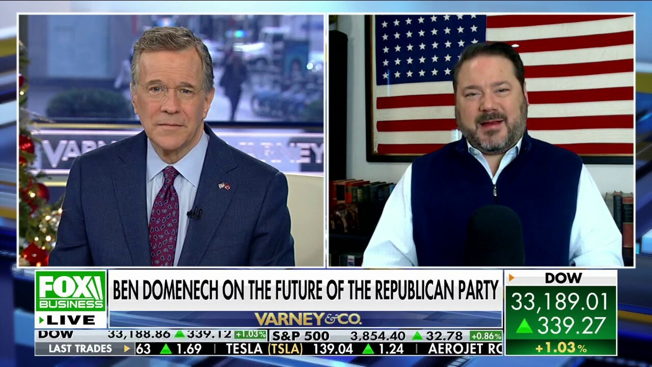 Fox News contributor Ben Domenech joins 'Varney & Co.' to discuss the accomplishments of Senate Republicans, Mitch McConnell's support of the omnibus bill, and Ukrainian President Volodymyr Zelenskyy's visit to D.C.