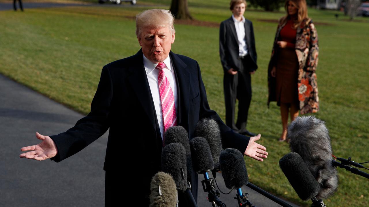 Trump still facing media scrutiny, despite stock market gains