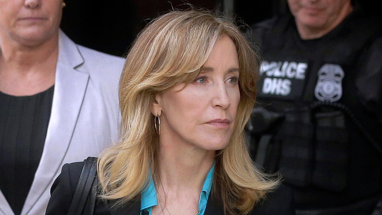 College admissions scandal draws guilty plea from actress Felicity Huffman