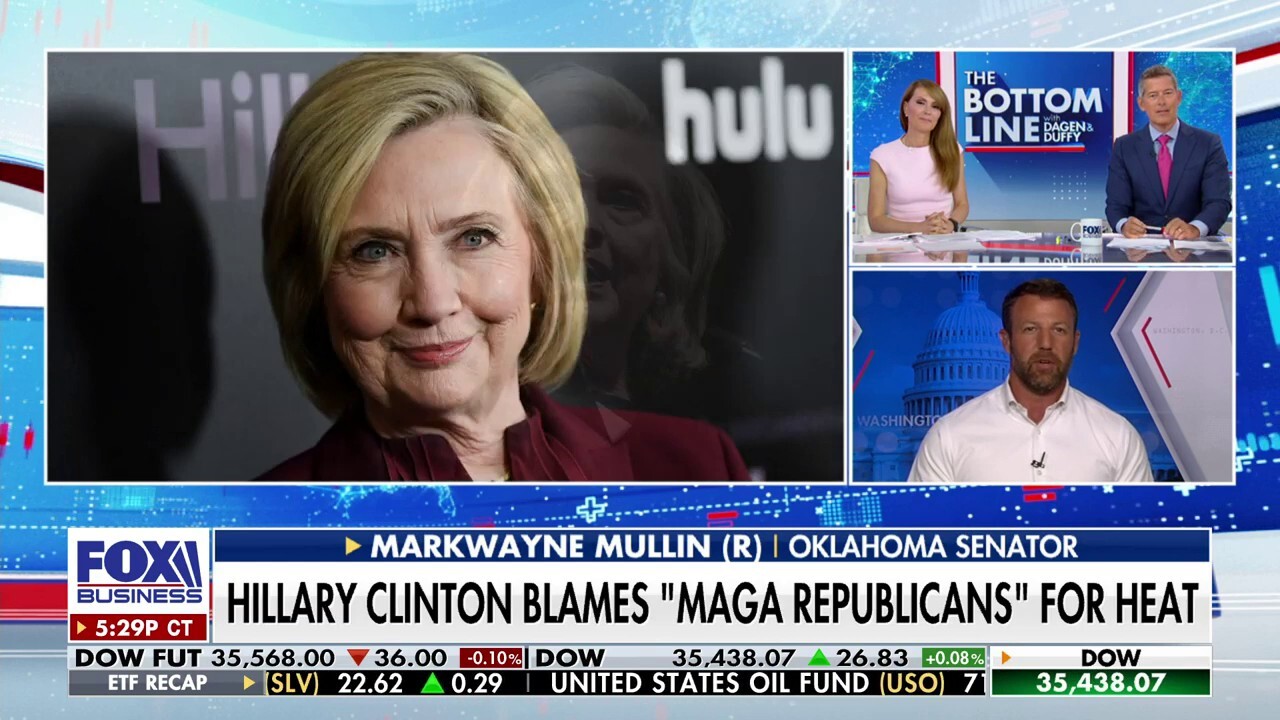 Sen. Mullin on Hillary Clinton blaming heat on GOP:  'You don't argue with crazy'