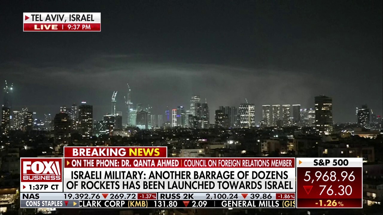 Iran's IRNA reports a second wave of missiles launched towards Israel