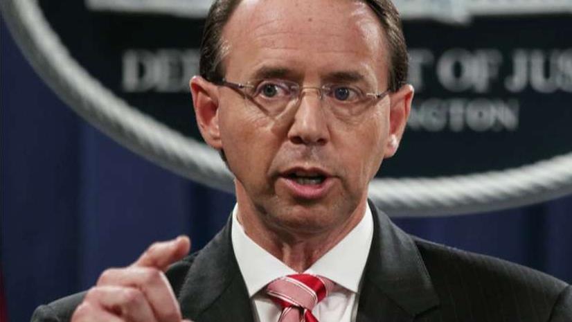 Rod Rosenstein slams NYT for ‘inaccurate’ story on Trump