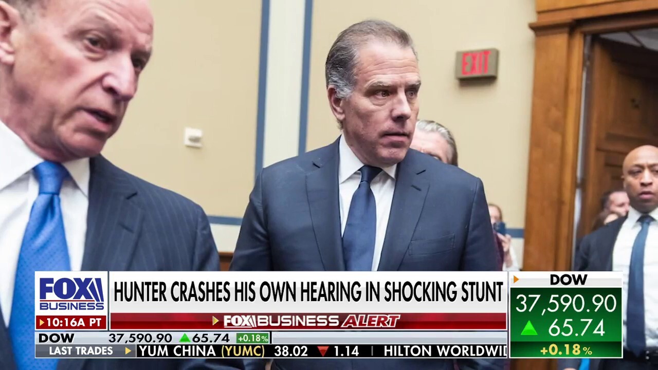 Hunter Biden shocks everyone by crashing contempt hearing