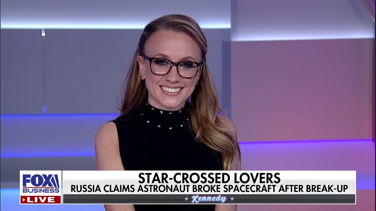 Fox News’ Kat Timpf reacts to the astronaut allegedly damaging an aircraft after a break-up on ‘Kennedy.’