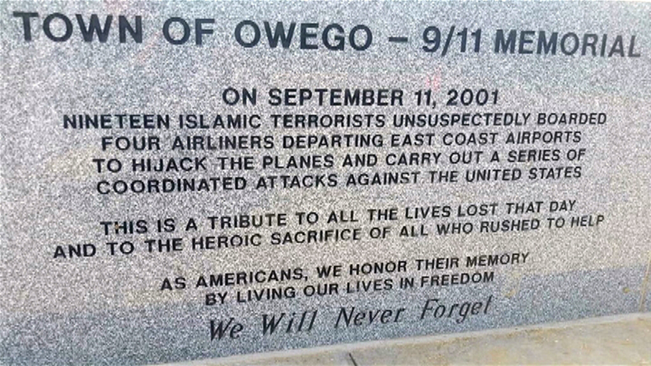 Controversy surrounding New York town’s new 9/11 memorial