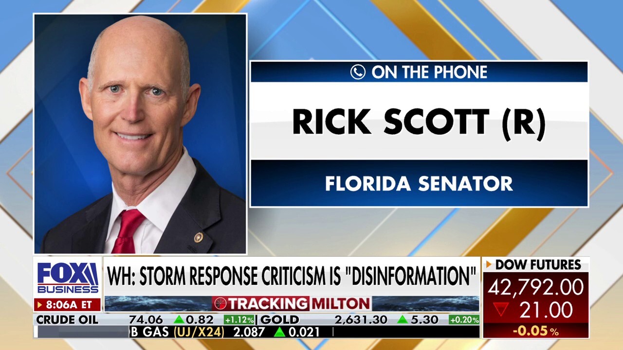 Sen. Rick Scott, R-Fla., breaks down the latest news on Hurricane Milton as the storm continues to carve a path of destruction across Florida. 