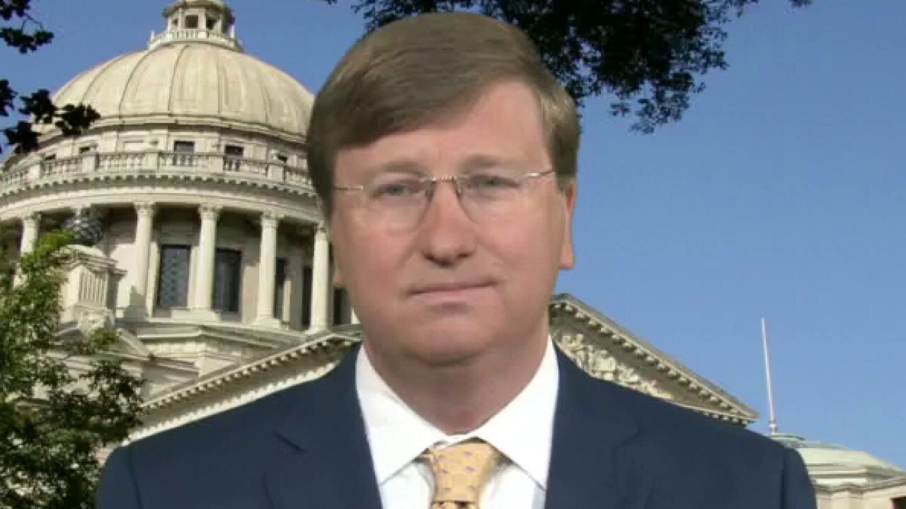 Mississippi Governor Tate Reeves argues the number of COVID cases in the state 'do not justify the overreach of government.'