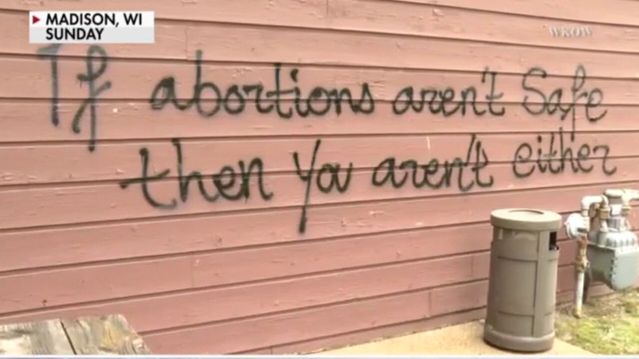 'Violence' from the 'extreme left-wing pro-choice groups' called out