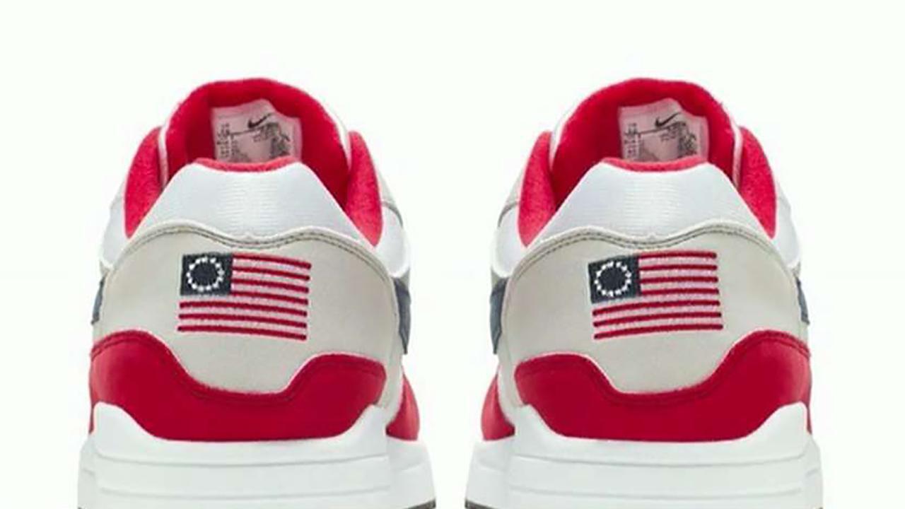 Nike says it halted flag shoe due to concerns it would offend